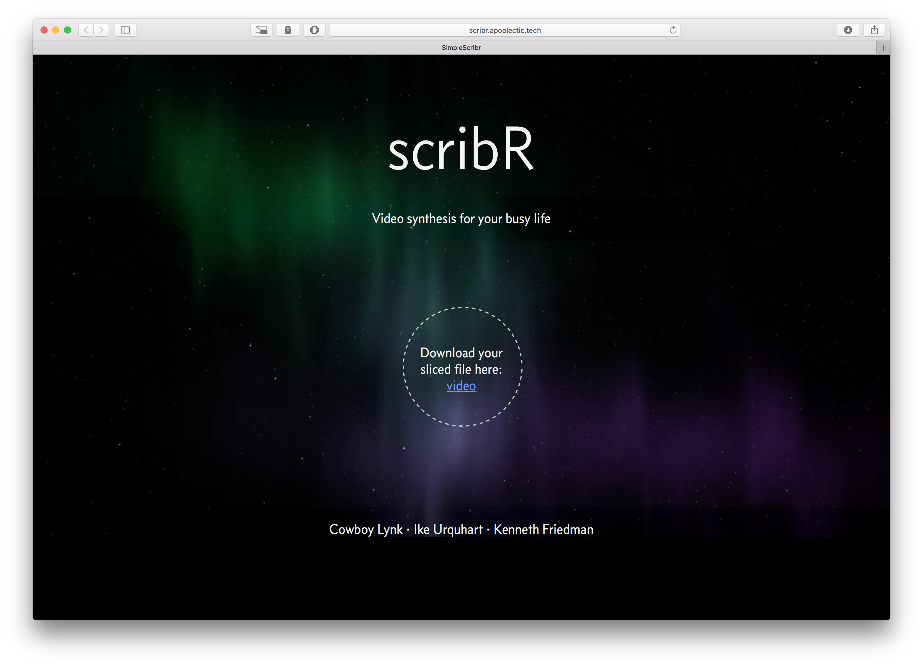 Scribr Screenshot